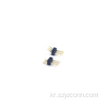 1.27mm 핀 헤더 단일 행 직각